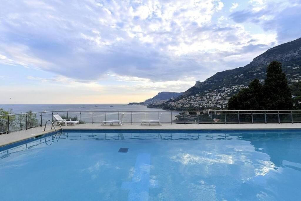 Grand Bleu, Appartamento Vista Mare E Monaco Рокебрюн — Кап-Мартен Экстерьер фото
